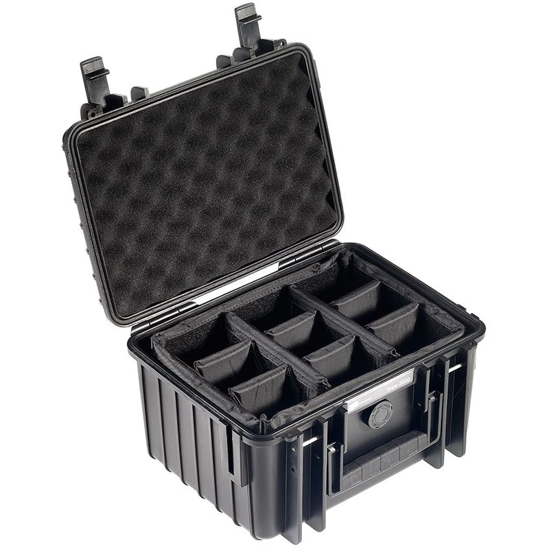 B&W B+W Type 2000 Case, Black/compartment Divisions - Image 2