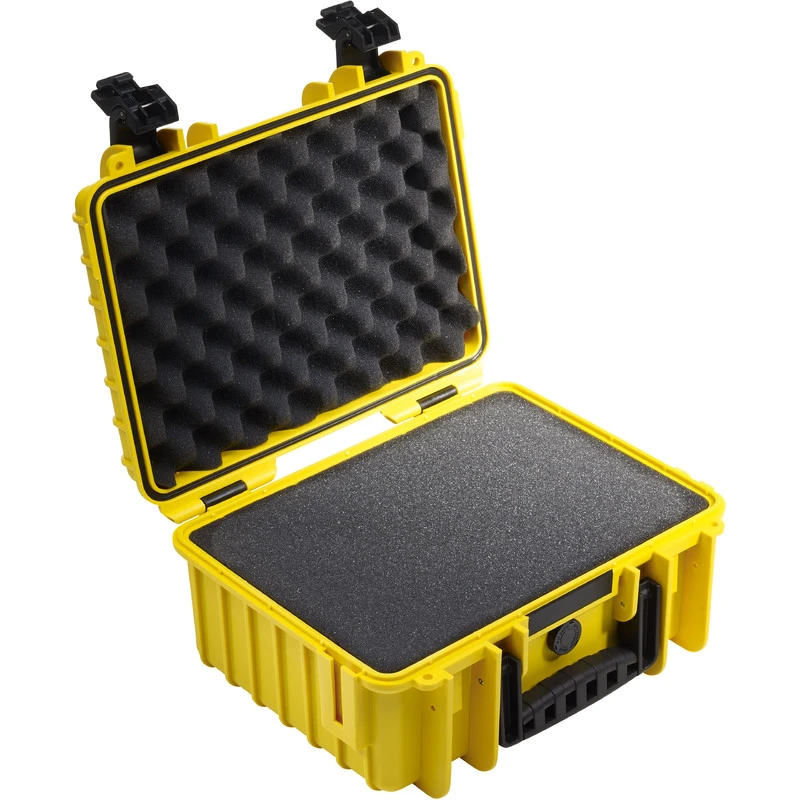 B&W B+W Type 3000 Case, Yellow/foam Lined - Image 3