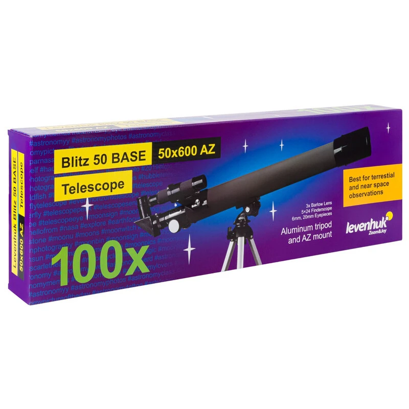 Levenhuk Telescope AC 50/600 Blitz 50 BASE AZ - Image 10