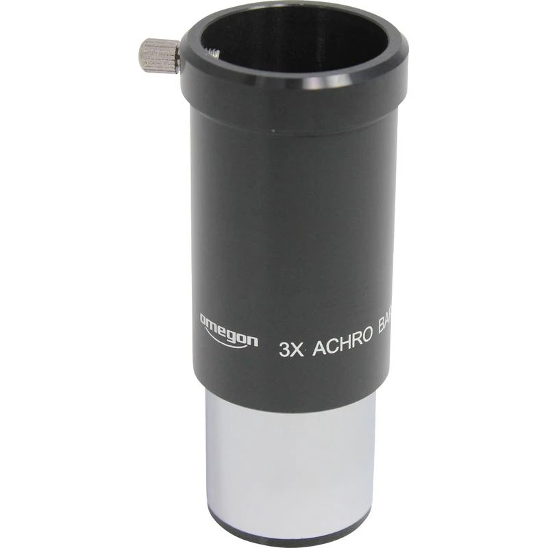 Omegon 3x Barlow Lens, Achromatic, 1.25"